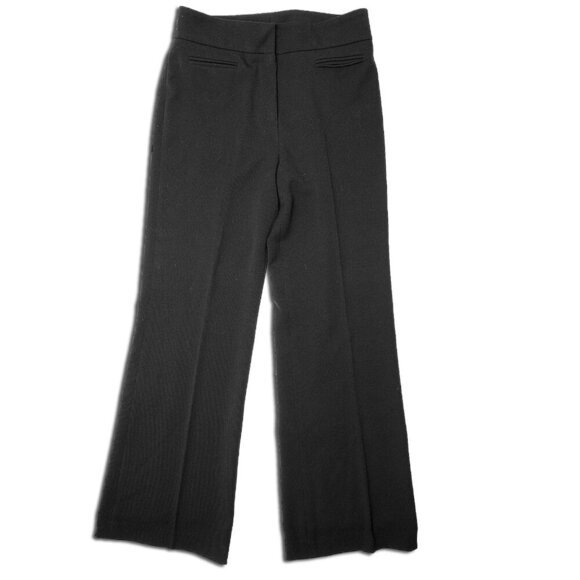 Vintage Cleo Petites Dress Pants Flare Black Y2K Business Casual Office Sz 2 - Picture 1 of 8
